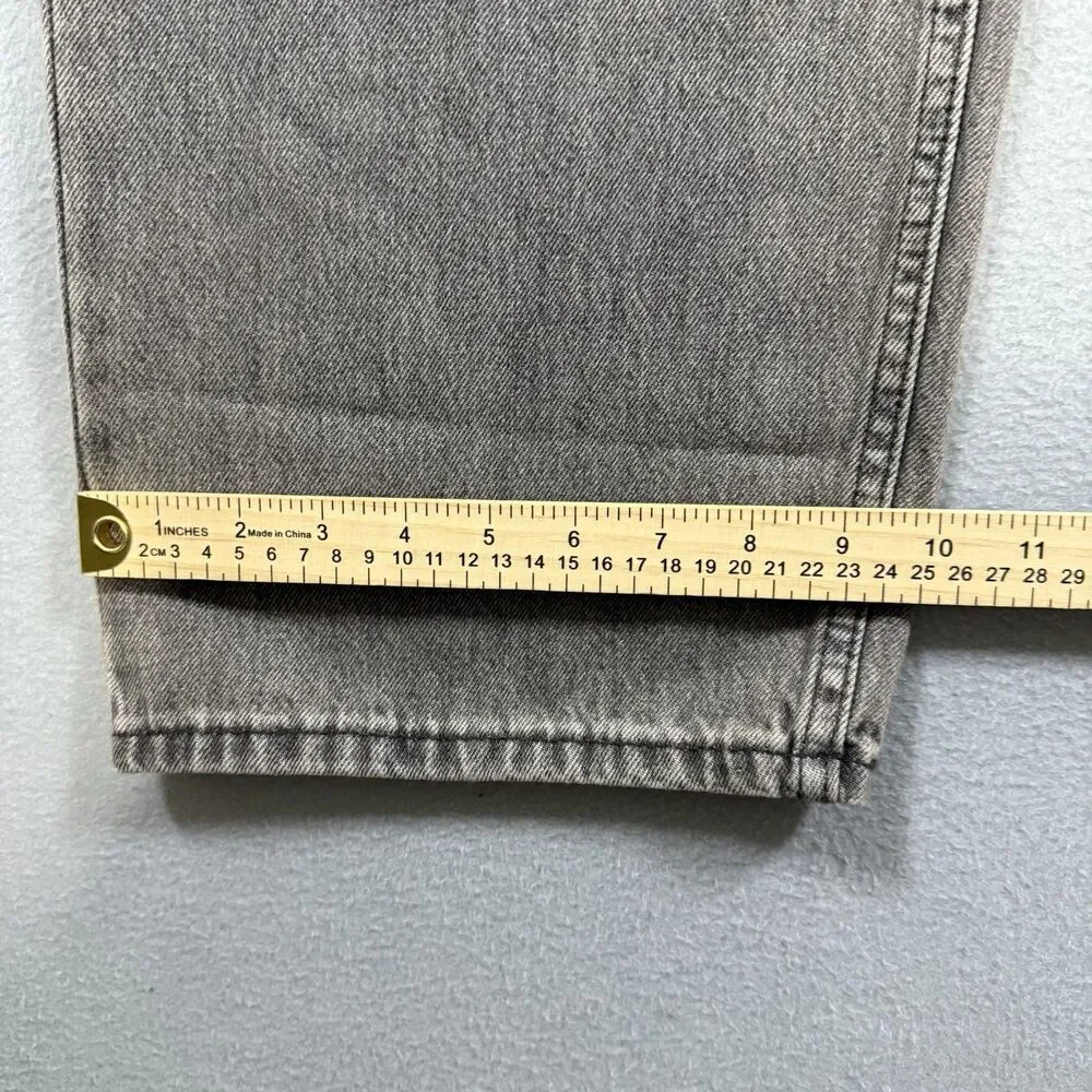 Levi’s 578 Baggy Jeans Men’s 34x36 Y2K 90s Style Grey Wash 100% Cotton NWT